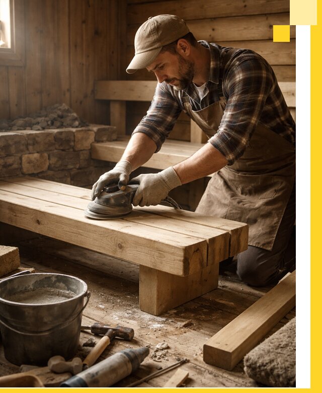 Ремонт бань под ключ в Воткинске с гарантией качества и сроков