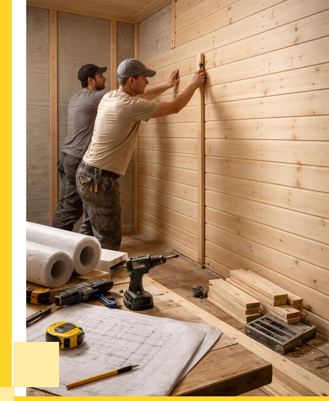 Обшивка бани вагонкой в Воткинске от 1243 р., ЭриданВтк