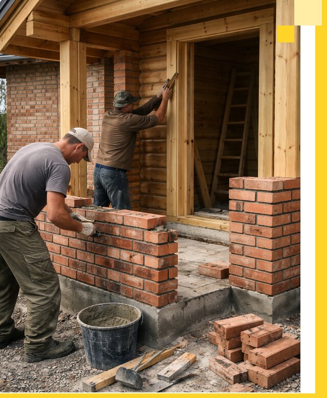 Строительство кирпичных бань под ключ в Воткинске с гарантией качества