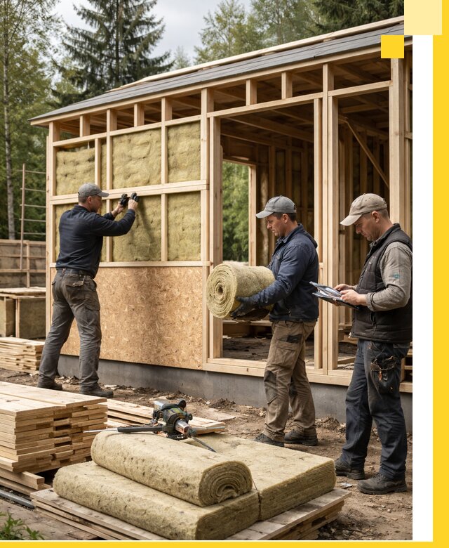 Проектирование и строительство каркасных бань в Воткинске под ключ