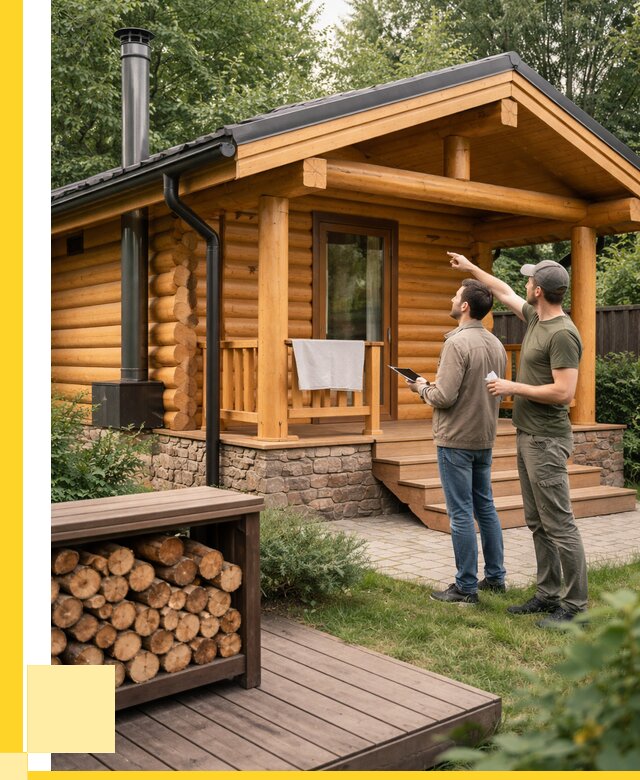 Бани для дачи под ключ в Воткинске от 259000 р. | ЭриданВтк