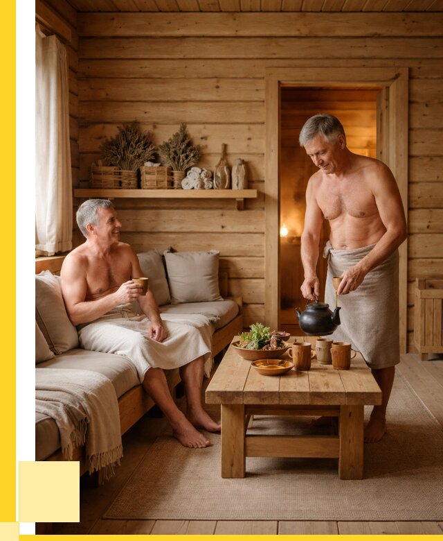 Бани с комнатой отдыха под ключ в Воткинске от 466200 р. | ЭриданВтк