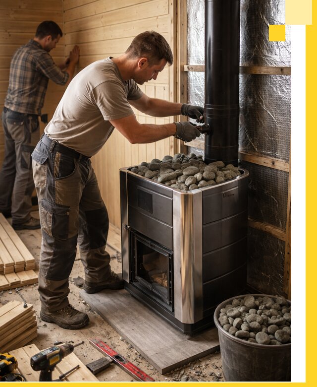 Проектирование и строительство парилок для бани в Воткинске под ключ