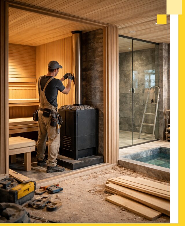 Полное строительство банных комплексов под ключ в Воткинске