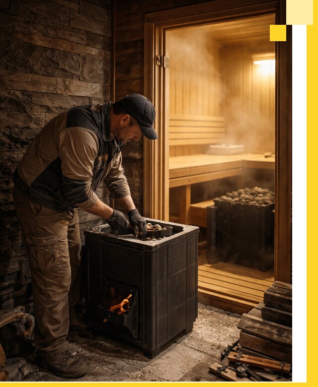 Строительство бани с сауной под ключ в Воткинске от проекта до сдачи