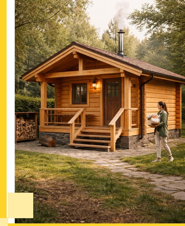 Купить баню под ключ в Воткинске от 673400 р. | ЭриданВтк