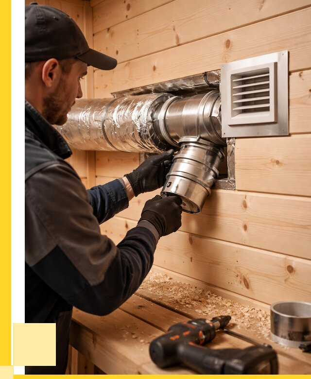 Монтаж вентиляции бани в Воткинске от 12432 р. | ЭриданВтк