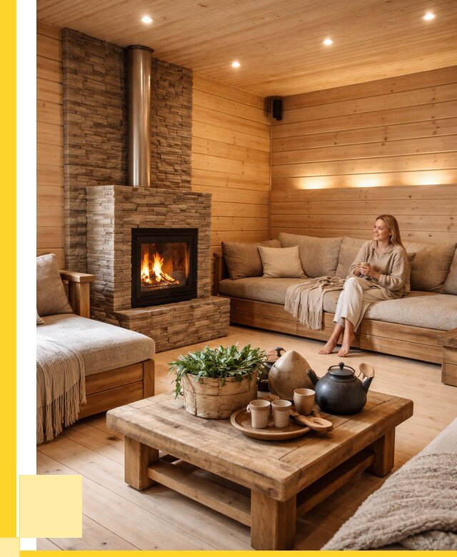 Проект бани с комнатой отдыха в Воткинске от 36260 р. | ЭриданВтк