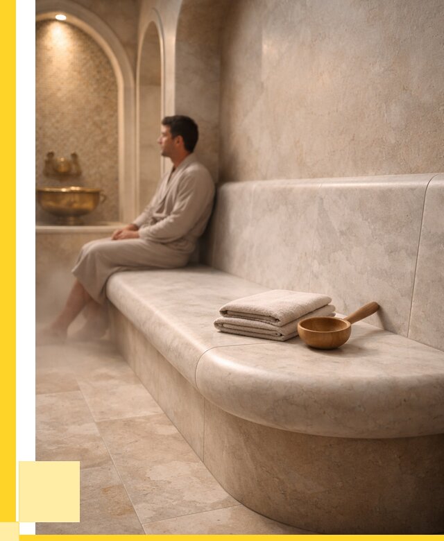 Сиденья для хамама в Воткинске под ключ от 12432 р. | ЭриданВтк