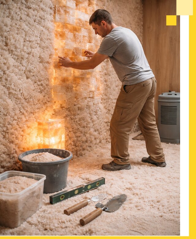 Проектирование и монтаж соляных комнат в Воткинске под ключ